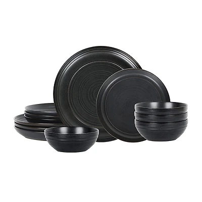 Stone + Lain Elio -pc. Stoneware Dinnerware Set