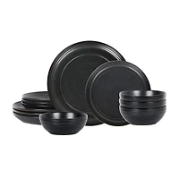 Stone + Lain Elio 12-pc. Stoneware Dinnerware Set