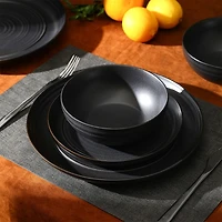 Stone + Lain Elio 12-pc. Stoneware Dinnerware Set