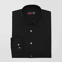 J. Ferrar Ultra Comfort Mens Slim Fit Stretch Fabric Wrinkle Free Long Sleeve Dress Shirt