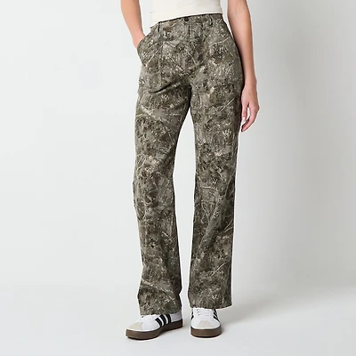 Arizona Womens Juniors Highest Rise Straight Leg Jean