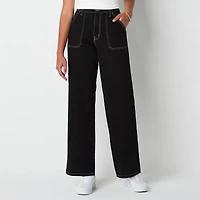 Arizona Womens Juniors Highest Rise Straight Leg Jean