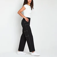 Arizona Womens Juniors Highest Rise Straight Leg Jean
