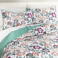 Home Expressions Avery Floral Quilt Set