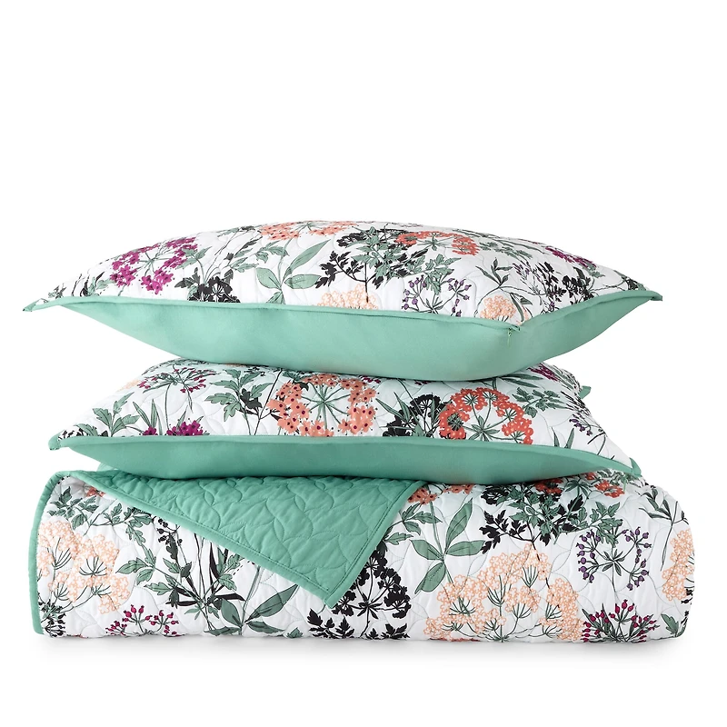 Home Expressions Avery Floral Quilt Set