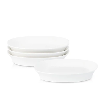 Stone + Lain Quadro 4-pc. Porcelain Pasta Bowl