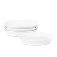 Stone + Lain Quadro 4-pc. Porcelain Pasta Bowl