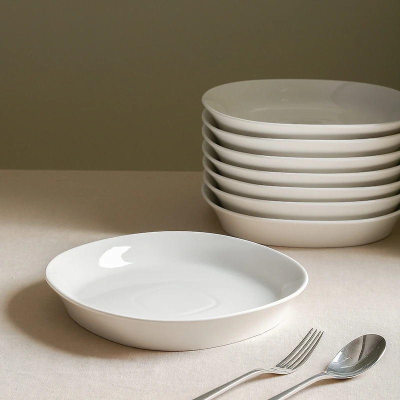 Stone + Lain Quadro 4-pc. Porcelain Pasta Bowl