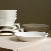 Stone + Lain Quadro 4-pc. Porcelain Pasta Bowl