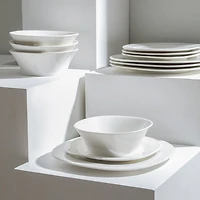 Stone + Lain Quadro 12-pc. Porcelain Dinnerware Set