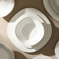 Stone + Lain Quadro 12-pc. Porcelain Dinnerware Set