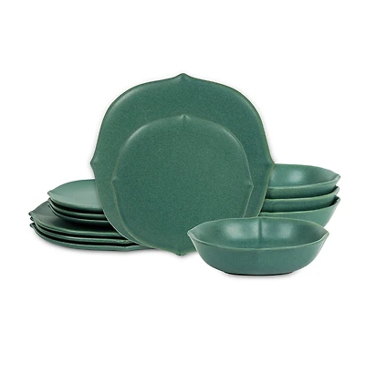 Stone + Lain Baskerville 24-pc. Stoneware Dinnerware Set