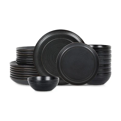 Stone + Lain Elio 24-pc. Stoneware Dinnerware Set