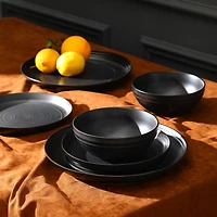 Stone + Lain Elio 24-pc. Stoneware Dinnerware Set