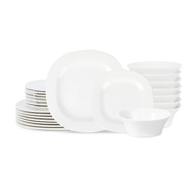Stone + Lain Quadro Porcelain Dinnerware Set