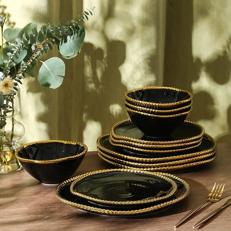 Christian Siriano New York Akoya Porcelain Dinnerware Set