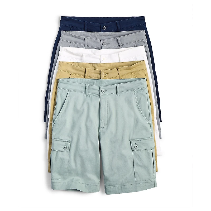 St. John's Bay Mens 10" Stretch Fabric Cargo Short