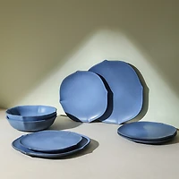 Stone + Lain Baskerville -pc. Stoneware Dinnerware Set