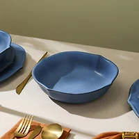 Stone + Lain Baskerville -pc. Stoneware Dinnerware Set