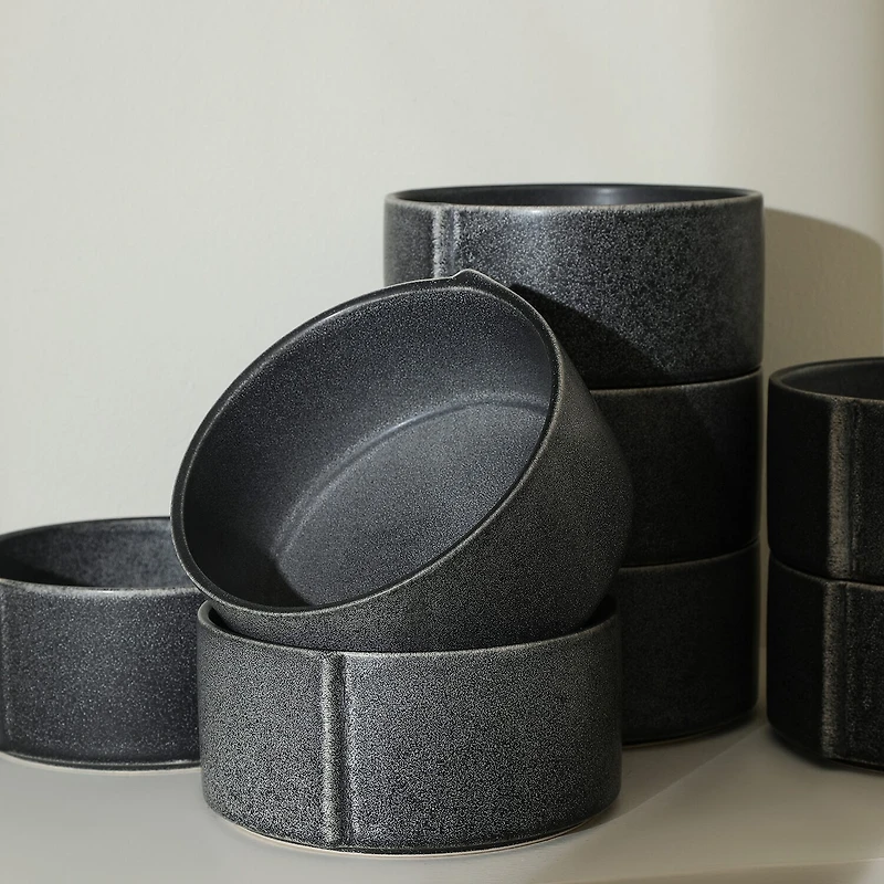 Stone + Lain Bao 4-pc. Stoneware Cereal Bowl