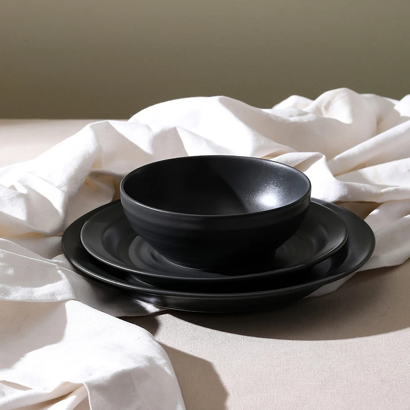 Stone + Lain Orbit 16-pc. Stoneware Dinnerware Set