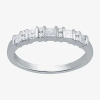 1/4 CT.T.W. Natural Diamond 10K White Gold Band