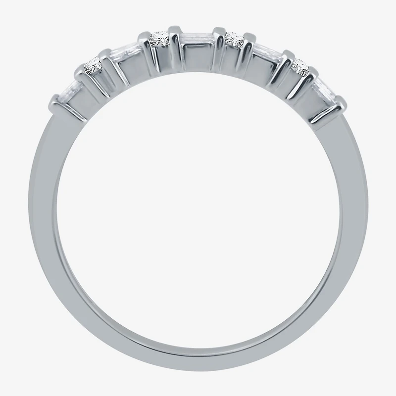 1/4 CT.T.W. Natural Diamond 10K White Gold Band