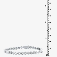 1/2 CT.T.W. Natural Diamond Sterling SIlver Bracelet