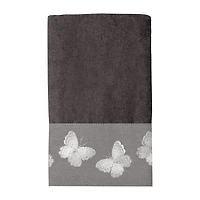 Avanti Yara Granite Embroidered Bath Towel