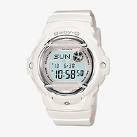 Casio Baby G Womens Digital White Strap Watch Bg169u-7a