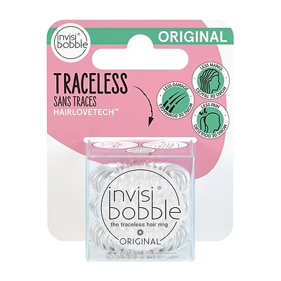 Invisibobble Original Crystal Clear Hair Ties