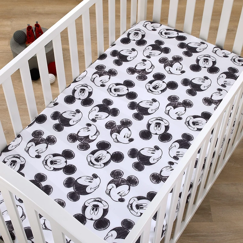 Disney Collection Mickey Mouse Crib Sheet