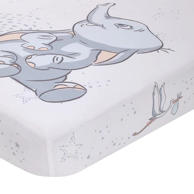 Disney Collection Dumbo Crib Sheet
