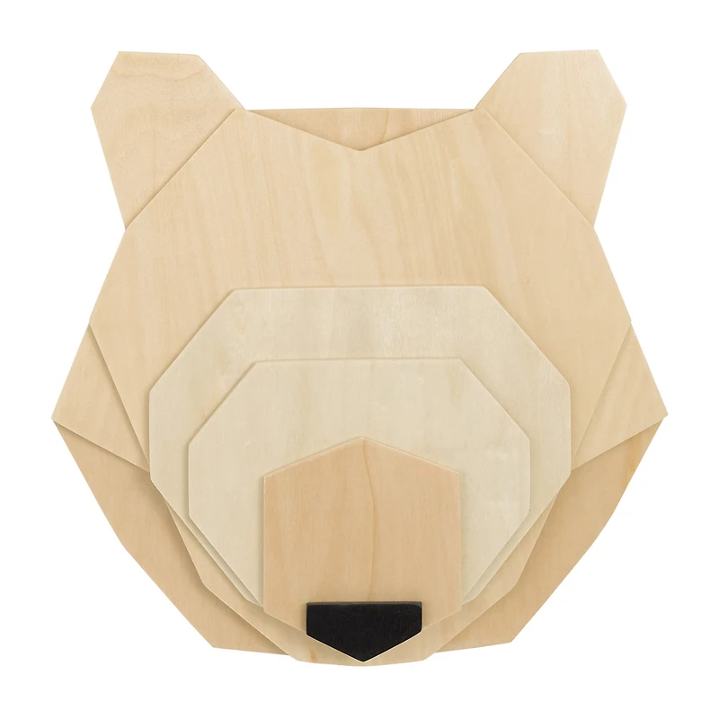 Nojo Bear Wood Wall Art