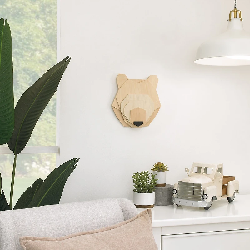 Nojo Bear Wood Wall Art