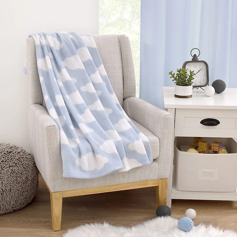 Nojo Fleece Cloud Baby Blanket