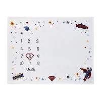 Warner Bros Superman Baby Milestone Blanket