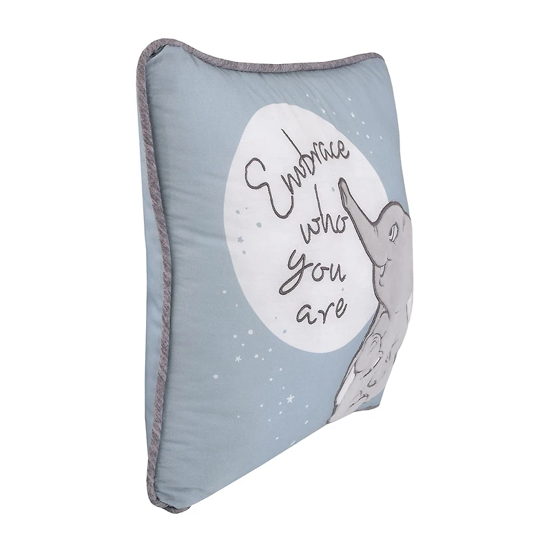 Disney Collection Dumbo Square Throw Pillow