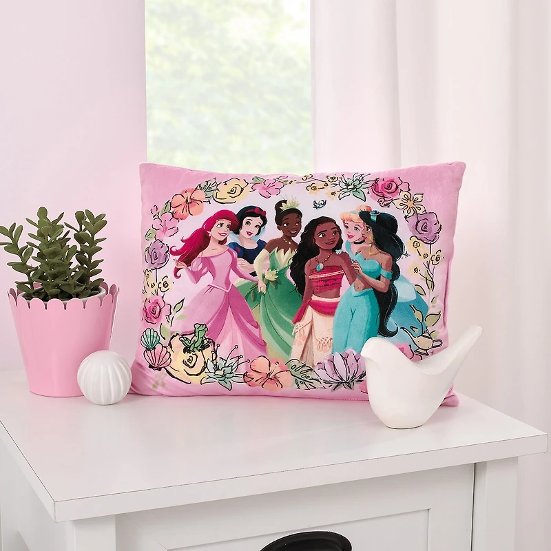 Disney Collection Princess Rectangular Throw Pillow