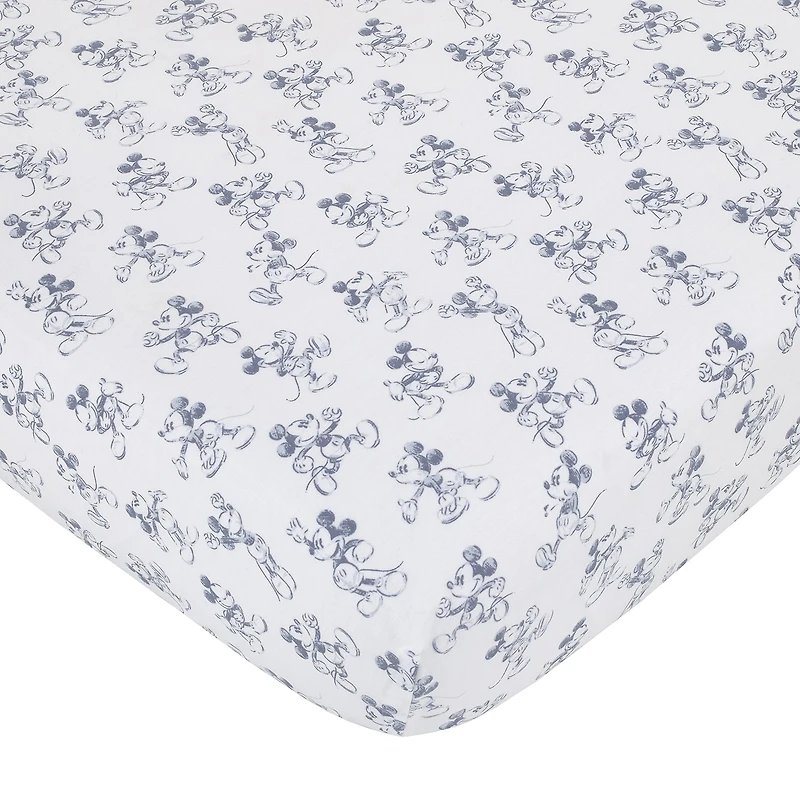 Disney Collection 3-pc. Mickey Mouse Crib Bedding Set