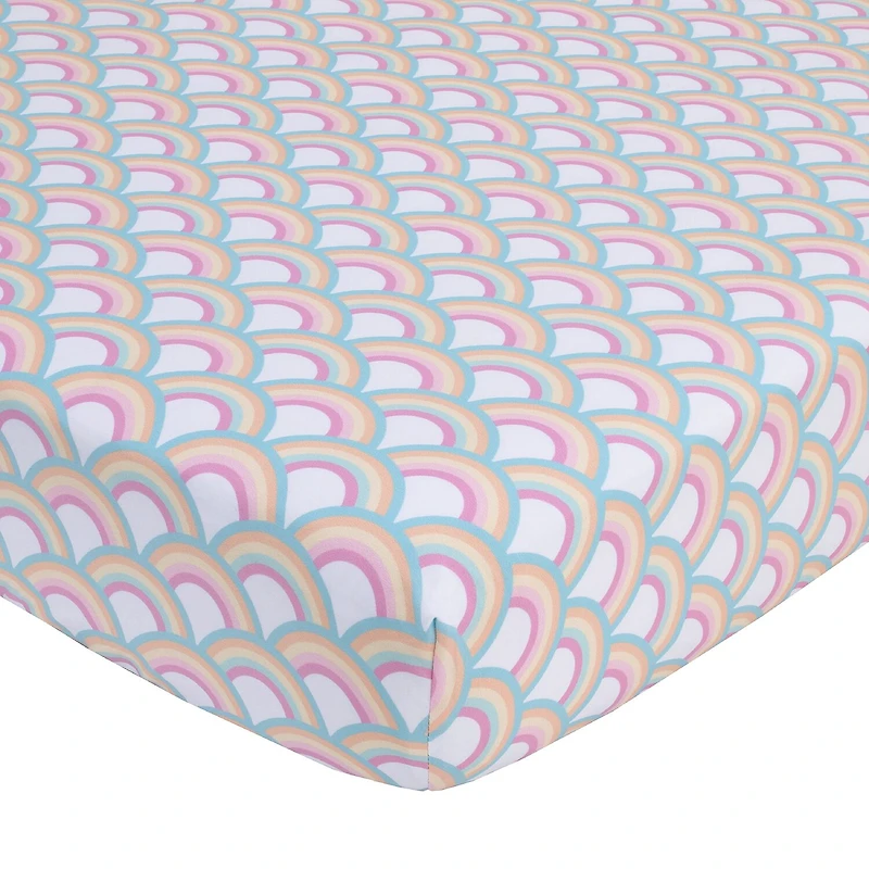 Nojo Unicorn And Rainbow 4-pc. Toddler Bedding Set