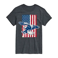 Mens Crew Neck Short Sleeve Regular Fit Graphic T-Shirt
