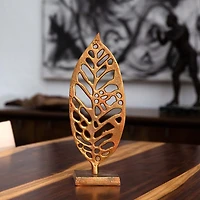 Nearly Natural 17" Copper Beech Figurine