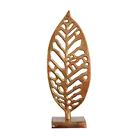 Nearly Natural 17" Copper Beech Figurine