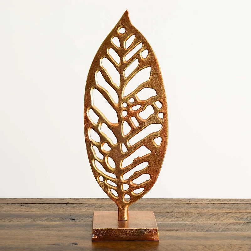 Nearly Natural 17" Copper Beech Figurine