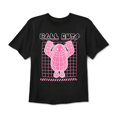 Fall Guys Little & Big Kid Boys Crew Neck Short Sleeve Regular Fit Graphic T-Shirt