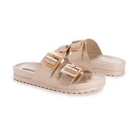 Muk Luks Womens Grand Cayman Flat Sandals