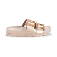 Muk Luks Womens Grand Cayman Flat Sandals