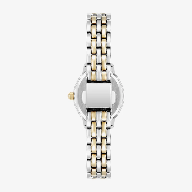 Armitron Womens Two Tone Bracelet Watch 75-5971wttt