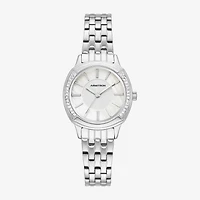 Armitron Womens Silver Tone Bracelet Watch 75-5976mpsv